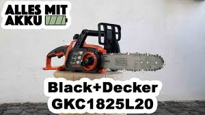 Go on to discover millions of awesome videos and pictures in thousands of other categories. Black Decker Gkc1825l20 Akku Kettensage Test Alles Mit Akku Youtube