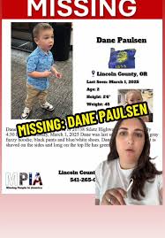 Urgent: Missing 2-Year-Old Dane Paulsen in Oregon