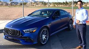 2020 Mercedes Amg Gt 4 Door Coupe Gt63s Vs Gt53 Review 4matic Sound Mercedes Amg Mercedes Coupe