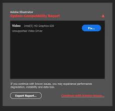 Solved Illustrator System Compatibility Report Intel Hd Page 4 Adobe Support Community 11824628