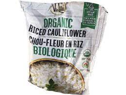 To make your basic cauliflower rice, cut away the florets from one large cauliflower. Riced Cauliflower Organic Nutrition Facts Eat This Much