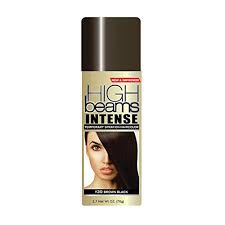 These are colored sprays that you spray directly onto your hair for a quick and easy lightening option. High Ridge Beams Intense Temporary Spray On Hair Color Brown Black 2 7 Ounce Buy Online In Angola At Angola Desertcart Com Productid 1818972