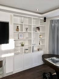 Modern Living Room Cabinet With Shelving In Edgware Living Room Cabinets Modern Contemporary Living Room Small Living Room Layout