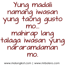 Pin Di Tagalog Love Quotes
