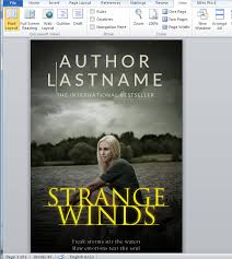 In addition, creating a book cover that meets amazon's requirements will take care of over 95% of publishers/printers. How To Make A Full Print Book Cover In Microsoft Word For Createspace Lulu Or Lightning Source Creativindie