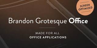 Brandon Grotesque Office Font Download This Special Office Version Of Brandon Grotesque Is Especially For All M Office Fonts Brandon Grotesque Download Fonts