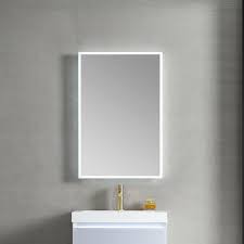 Blossom Mirror With Light Beta 21 X 36 Inch Frosted Sides