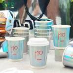8oz 12oz 16oz Silver Color Hollow Double Wall Paper Cup with ...