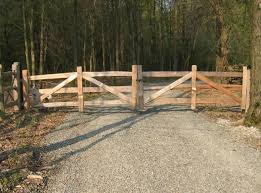 So, if you layout the location of your post holes on 10' centers, you can assemble the entire. Split Rail Fences Landscaping Network