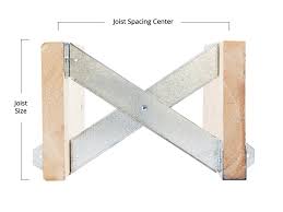 Bridging should be installed between floor joists in both indoor and outdoor applications including decks. Retrofit Dimensional Alliance Structural Product Sales Corp