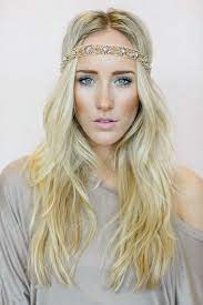 Crystal And Seed Bead Headband Bohemian Hair Accessories Beautiful Wedding Beaded Hair Bands Jeweled Boho H Bohemian Hairstyles Bohemian Headband Hair Beads
