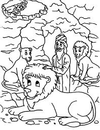 King Darius Put Daniel Into Lions Den In Daniel And The Lions Den Coloring Page Lion Coloring Pages Daniel And The Lions Coloring Pages