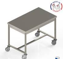 Stainless steel cutting table - Burdis Poultry