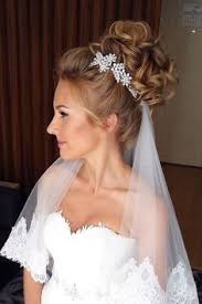 Image Result For Bridal Updos With Headpiece And Veil Underneath Veil Hairstyles Bridal Hair Veil Wedding Hairstyles Updo
