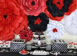 Birthday Elegant Black And White Party Decorations Dessert Table Ideas Black White Red Elegant Sassy Liz Bushong White Party Theme Red Party Decorations Retirement Party Decorations