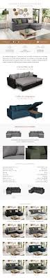 Très pratique pour y ranger couvertures, oreillers, ou du linge de lit ! Canape D Angle Convertible Loungitude Grossiste Meuble Sajuco