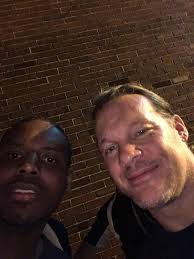 Met Chris Jericho and Kelly Kelly today 日本专/年名一 OZZY MON ЕС 123 bay  BayCoRst CHRIS OZZY CHR EHD + EC EN F'N