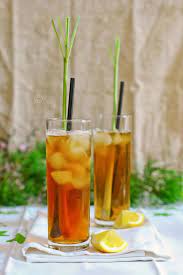 Es Teh Serai Lemongrass Ice Tea Lemongrass Tea Iced Tea Lemon Grass