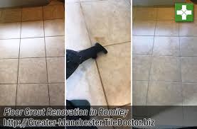 Bathroom Floor Tile Grout Renovation In Romiley Bathroom Floor Grout Renovation Romiley Tile In 2020 Floor Tile Grout Bathroom Floor Tiles Tile Floor