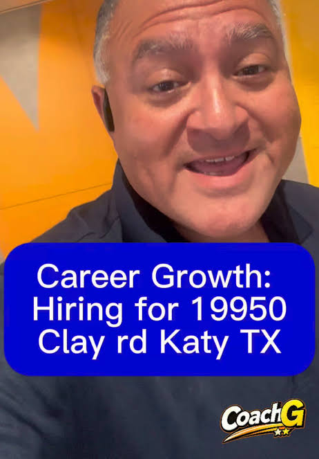 Career Growth: hiring for my 19950 clay rd location in Katy!!! #viral #fyp  #paratiiiiiiiiiiiiiiiiiiiiiiiiiiiiiii #hiring #work