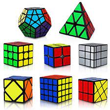 In this game, you solve a 3d puzzle by rotating the pieces. Buy Kidspark Cube Set 8 Pack 3d Puzzle 2x2 3x3 4x4 Pyraminx Megaminx Mirror Skewb Fenghuolun Speed Cube Magic Toys For Children Adults Pvc Sticker Black Online In Taiwan B08fj29xcq