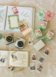 These are hardcover books with black blank pages and white blank pages options. Wedding Guest Book Idea Haute Off The Rack