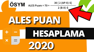 Ösym tarafından son yapılan ales sınav katsayıları kullanıldı. Ales Puan Hesaplama 2020 Standart Sapmalara Dikkat Youtube
