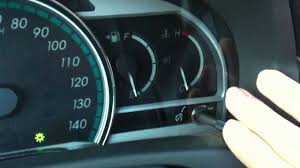 Toyota Venza Oil Light Reset Oil Light Toyota Venza Light