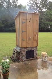 Build Your Own Timber Smoker Smokehouse Wood Smokers Build A Smoker