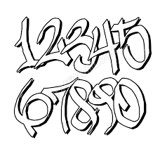 Always ensure the precision of the decimal or numeric variable specified is enough to accommodate the. Numbers Graffiti Zahlen 0 9 Novocom Top