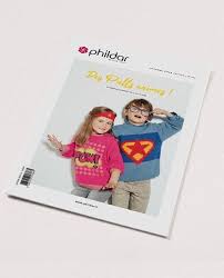 breipatroon meisjes trui pull enfant phildar tricot dessin