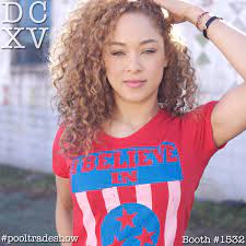Chaley Rose Wearing Our Red I Believe In Nashville Shirt Bombshell Beauty Curly Hair Styles I Believe In Nashville