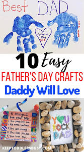 55 best father's day quotes 25 things to write in father's day card 50 fun ideas to celebrate father's day history of father's day 100 best crafts for kids 25 easy. 10 Easy Father S Day Crafts That Daddy Will Love