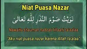 Niat Puasa Nazar Janji Cute766