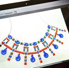 Passion Creativite Excellence Dessin Realise Par Aurianehnbt Etudiante En Bachelor Design Bijou 3eme Annee A La Hej Bijoux Joaillerie Dessin
