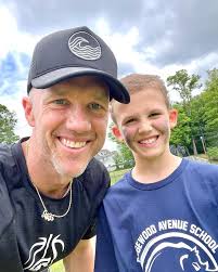 FIELD DAY 2022. Ridgewood Avenue School. 4th Grade. Jaxon Harrington. Swung  by to surprise & support Jax today! I LOVE BEING A DAD! 👊🏻