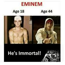 Maybe you would like to learn more about one of these? Eminem Age 18 Age 44 He S Immortal Eminem Meme On Me Me