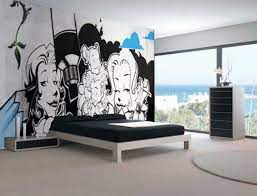 Critical cactus here's a look from critical cactus guaranteed to appeal to just about any teenager, but if you love the edgy urban style, you can use it in the primary bedroom as well.get out the spray paint and have at it—but unless you're an experienced graffiti artist, practice your technique on cardboard before aiming the can towards your walls. Boys Bedroom Ideas Picture Graffiti Bedroom Wallpaper X Graffiti Fur Die Wohnung Wanddekor Schlafzimmer Wandkunst Schlafzimmer