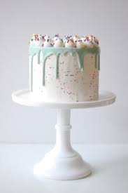 Funfetti Confetti Pastel Drip Sprinkles Mint Green Cute Birthday Cakes Drip Cakes Cute Cakes
