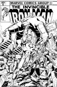 Black And White Marvel Comic Strip Wallpaper The Marvel Comics Of The 1980s Iron Man Comic Iron Man Drawing Marvel Comics Wallpaper