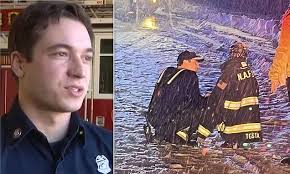 Tear-jerking photo reveals Massachusetts firefighter's act of kindness to  boy traumatized by car crash