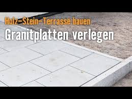 Wpc Stein Terrasse Bauen Kapitel 3 Randsteine Setzen Hornbach Meisterschmiede Youtube Granitplatten Granit Terrasse Bauen