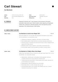 Mechanics may be working on making repairs to vehicles if there is a one skill that is important is mechanical ability. 10 Car Mechanic Resume Samples Ideas Resume Examples Resume Resume Guide