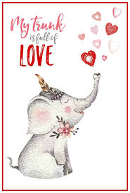 Share an animated ecard with choices including funny, inspirational or cute words and pictures. Free Printable Valentine S Day Cards And Tags Clean And Scentsible