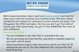 Your local eastern suburbs pest control specialist. Residential And Commercial Pest Control Services Ppt Download