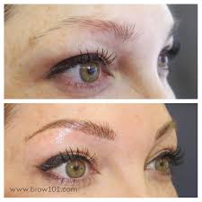 Microblading Is The Perfect Solution For Sparse Brows The Finest Hair Strokes Are Tattooed Amongst Your Natural Hairs To Sparse Brows Brows Eyebrow Shaping