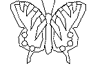 Monarch butterfly background printable coloring page. Insect Coloring Pages