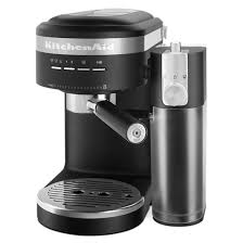 However, it does all of the things you could want and more from a coffee maker. Kitchenaid Kes6404bm Semi Automatic Espresso Machine And Automatic Milk Frother Attachment Kes6404bm Snyder Diamond