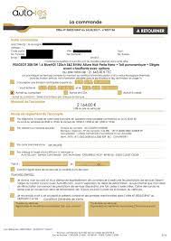 Bon De Commande Voiture Comment Le Verifier