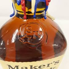 希少】Maker`s Mark メーカーズ マーク レインボートップ＜酒 750ml 45%＞トリコロール 追悼ボトル アメリカ同時